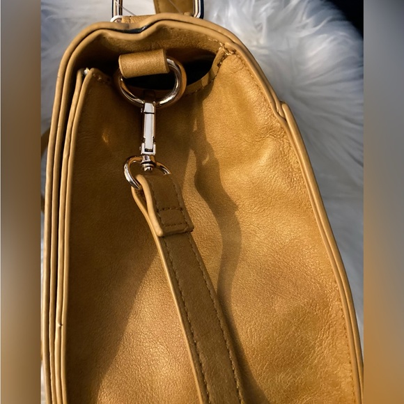 URBAN EXPRESSIONS Khloe Crossbody/Satchel in color Mustard - Picture 6 of 12